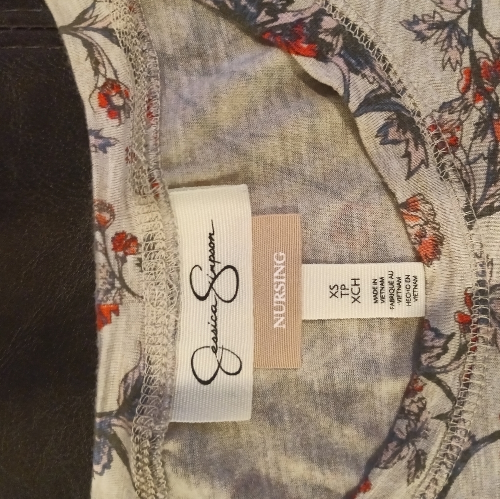 SOLD Jessica Simpson nursing tank